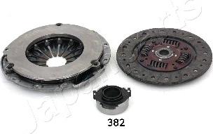 Japanparts KF-382 - Комплект сцепления autosila-amz.com