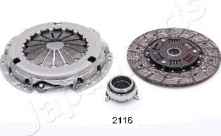 Japanparts KF-2116 - Комплект сцепления autosila-amz.com