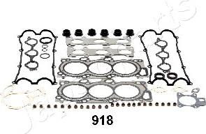 Japanparts KG-918 - Комплект прокладок, головка цилиндра autosila-amz.com