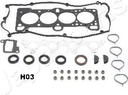 Japanparts KG-H03 - Комплект прокладок, головка цилиндра autosila-amz.com