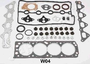 Japanparts KG-W04 - Комплект прокладок, головка цилиндра autosila-amz.com