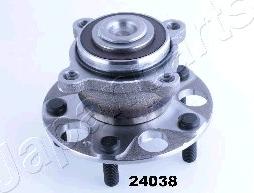 Japanparts KK-24038 - Ступица колеса, поворотный кулак autosila-amz.com