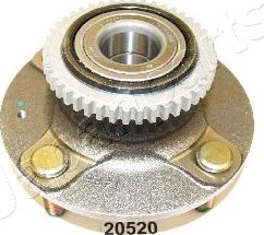 Japanparts KK-20520 - Ступица колеса, поворотный кулак autosila-amz.com