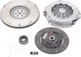 Japanparts KV-K04 - Комплект сцепления autosila-amz.com