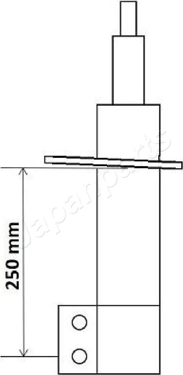 Japanparts MM-00899 - MM-00899 Амортизатор подвески передн газ Renault Logan/Sandero 1.2/1.5dCi 13> c повыш. Клиренсом autosila-amz.com