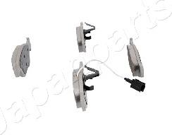 Japanparts PA-0053AF - Колодки торм.дисковые autosila-amz.com