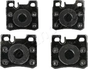 Japanparts PP-0502AF - Тормозные колодки, дисковые, комплект autosila-amz.com