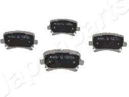 Japanparts PP-0007AF - Колодки тормозные VOLKSWAGEN TOURAN 03>/CADDY/G5/G6 задние autosila-amz.com