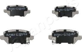 Japanparts PP-K12AF - PP-K12AF Колодки тормозные дисковые задн Opel Astra G 1.8-2.2DT 01-04/Zafira 2.2i/DTi 01> autosila-amz.com