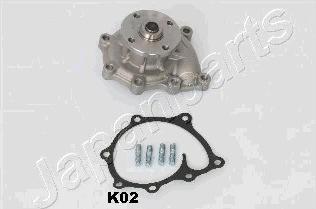 Japanparts PQ-K02 - Водяной насос autosila-amz.com