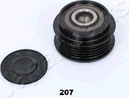 Japanparts RA-207 - Шкив генератора, муфта autosila-amz.com