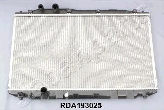 Japanparts RDA193025 - Радиатор, охлаждение двигателя autosila-amz.com