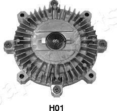 Japanparts VC-H01 - Вискомуфта вентилятора радиатора охлаждения autosila-amz.com