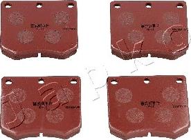 Japko 50377 - Тормозные колодки, дисковые, комплект autosila-amz.com