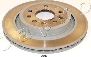 Japko 61006 - Тормозной диск autosila-amz.com