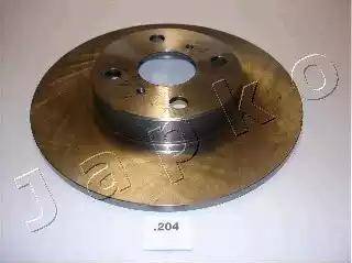 Japko 61204 - Тормозной диск autosila-amz.com