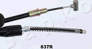 Japko 131837R - Cable, parking brake autosila-amz.com