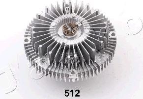 Japko 36512 - Clutch, radiator fan autosila-amz.com