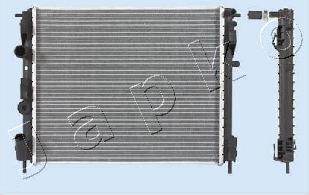 Japko RDA093072 - Радиатор, охлаждение двигателя autosila-amz.com