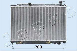 Japko RDA213050 - Радиатор, охлаждение двигателя autosila-amz.com