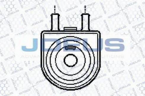 Jdeus 407M21 - Масляный радиатор, двигательное масло autosila-amz.com