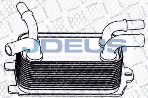 Jdeus 431M14 - Масляный радиатор, автоматическая коробка передач autosila-amz.com