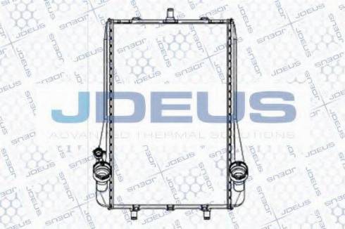 Jdeus 043M14 - Радиатор, охлаждение двигателя autosila-amz.com