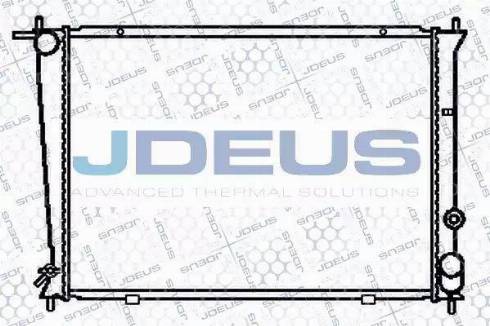 Jdeus 054M14 - Радиатор, охлаждение двигателя autosila-amz.com
