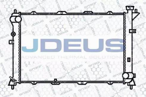 Jdeus 054M11 - Радиатор, охлаждение двигателя autosila-amz.com