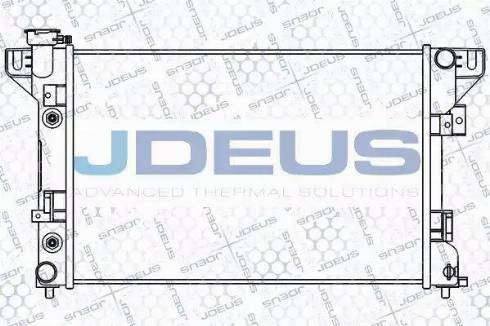 Jdeus 053M05 - Радиатор, охлаждение двигателя autosila-amz.com