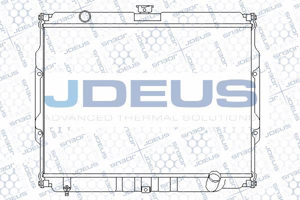 Jdeus 066M01 - Радиатор, охлаждение двигателя autosila-amz.com
