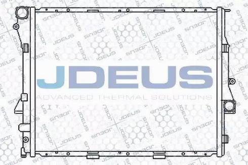 Jdeus 005M27 - Радиатор, охлаждение двигателя autosila-amz.com