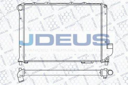 Jdeus 000M15 - Радиатор, охлаждение двигателя autosila-amz.com