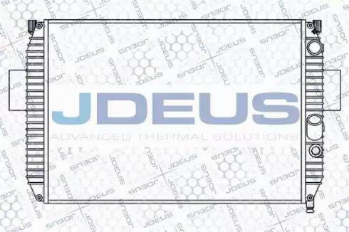 Jdeus 014N06 - Радиатор, охлаждение двигателя autosila-amz.com