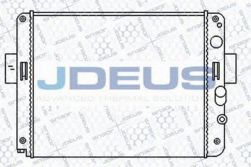 Jdeus 014V05 - Радиатор, охлаждение двигателя autosila-amz.com