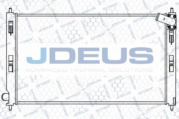 Jdeus 018M41 - Радиатор, охлаждение двигателя autosila-amz.com