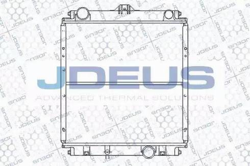 Jdeus 018M33 - Радиатор, охлаждение двигателя autosila-amz.com