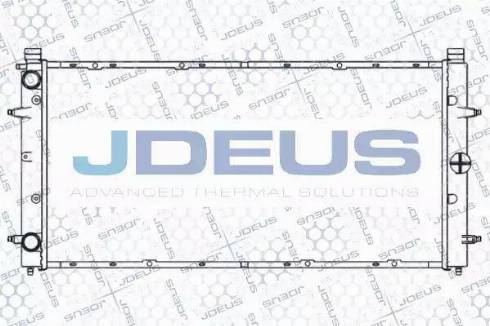 Jdeus 030B34 - Радиатор, охлаждение двигателя autosila-amz.com