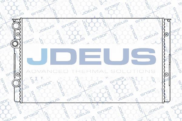 Jdeus 030M49 - Радиатор, охлаждение двигателя autosila-amz.com