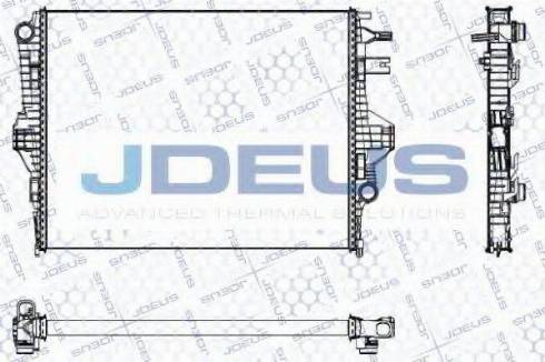 Jdeus 030M56 - Радиатор, охлаждение двигателя autosila-amz.com