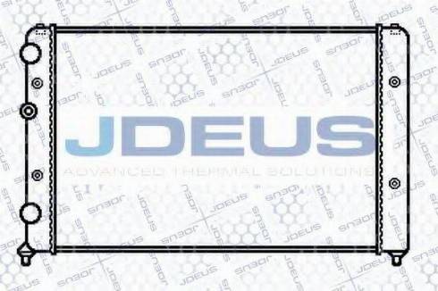 Jdeus 025M18 - Радиатор, охлаждение двигателя autosila-amz.com