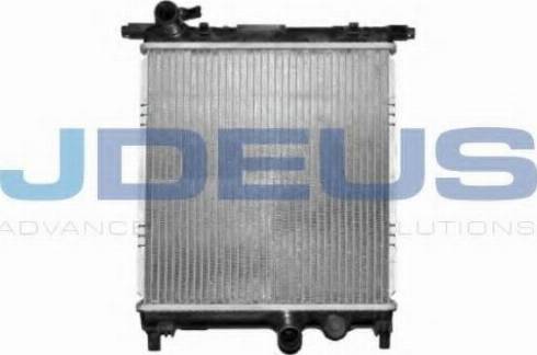 Jdeus 025M31 - Радиатор, охлаждение двигателя autosila-amz.com