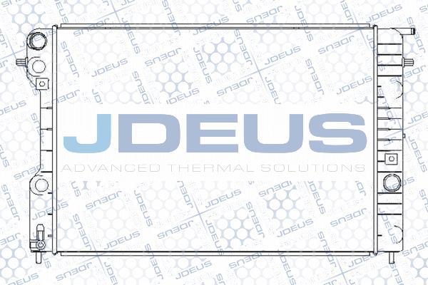 Jdeus 020M35 - Радиатор, охлаждение двигателя autosila-amz.com