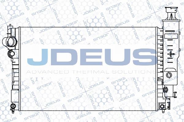 Jdeus 021V24 - Радиатор, охлаждение двигателя autosila-amz.com