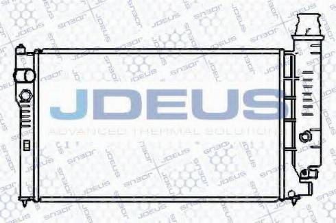 Jdeus 021V26 - Радиатор, охлаждение двигателя autosila-amz.com