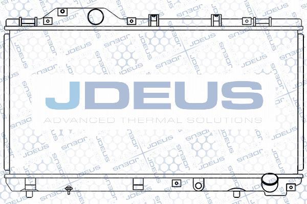 Jdeus 028M94 - Радиатор, охлаждение двигателя autosila-amz.com