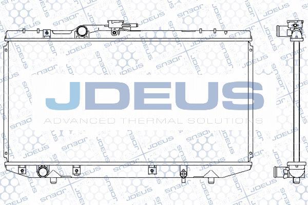 Jdeus 028N19 - Радиатор, охлаждение двигателя autosila-amz.com