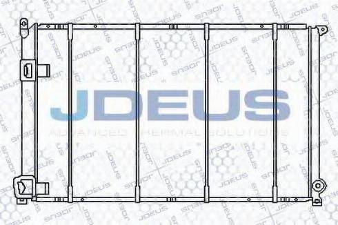 Jdeus 023M18 - Радиатор, охлаждение двигателя autosila-amz.com