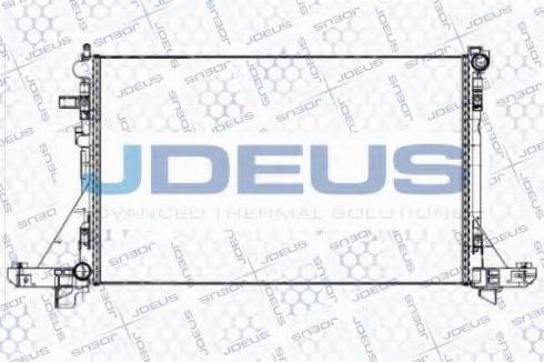 Jdeus 023M33 - Радиатор, охлаждение двигателя autosila-amz.com