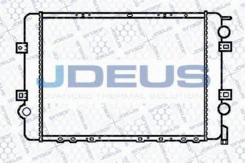 Jdeus 023M79 - Радиатор, охлаждение двигателя autosila-amz.com